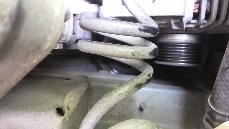 Сорвало шкив коленвала — Renault Megane II, 1,6 л, 2008 года | поломка ...