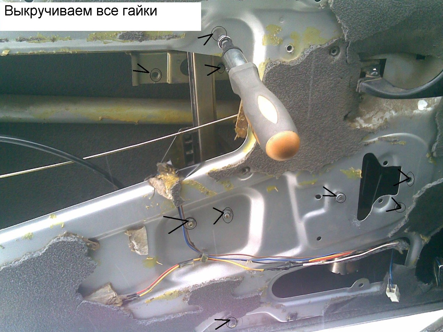 Стеклоподъемник ВАЗ 2101-2107 задний механический