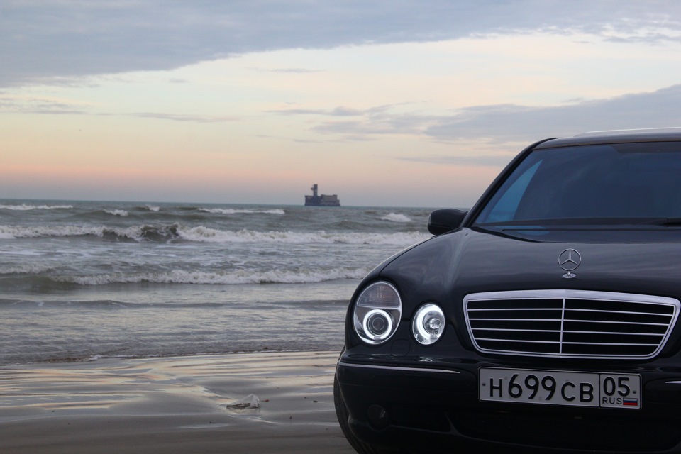 W210 Mercedes AMG e55 РѕР±РѕРё