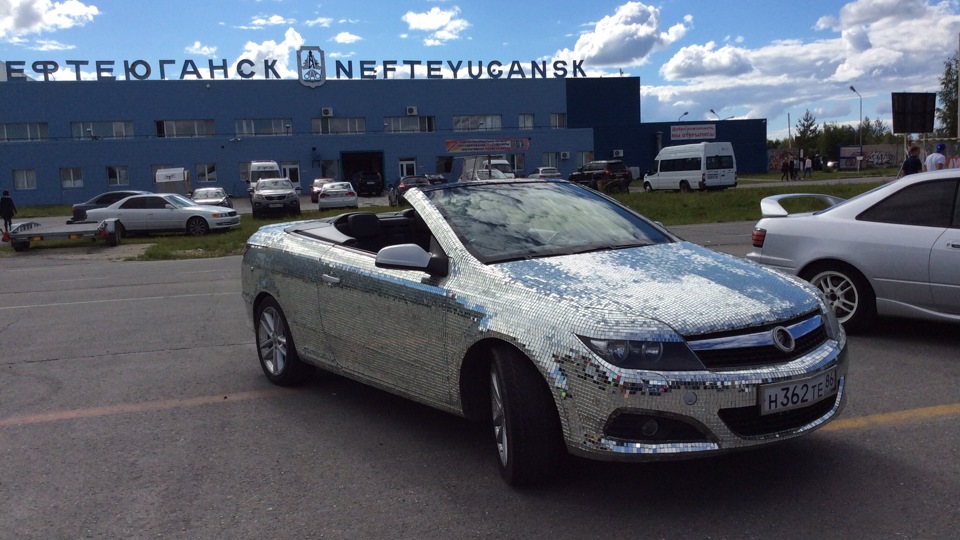 Opel Astra H TwinTop 1.6 бензиновый 2006 | Зеркальный кабриолет ))) на ...