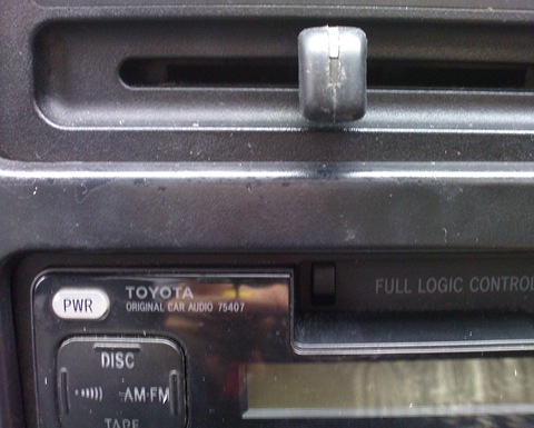 Console and dashboard painting - Toyota Corolla Levin 16 L 1997