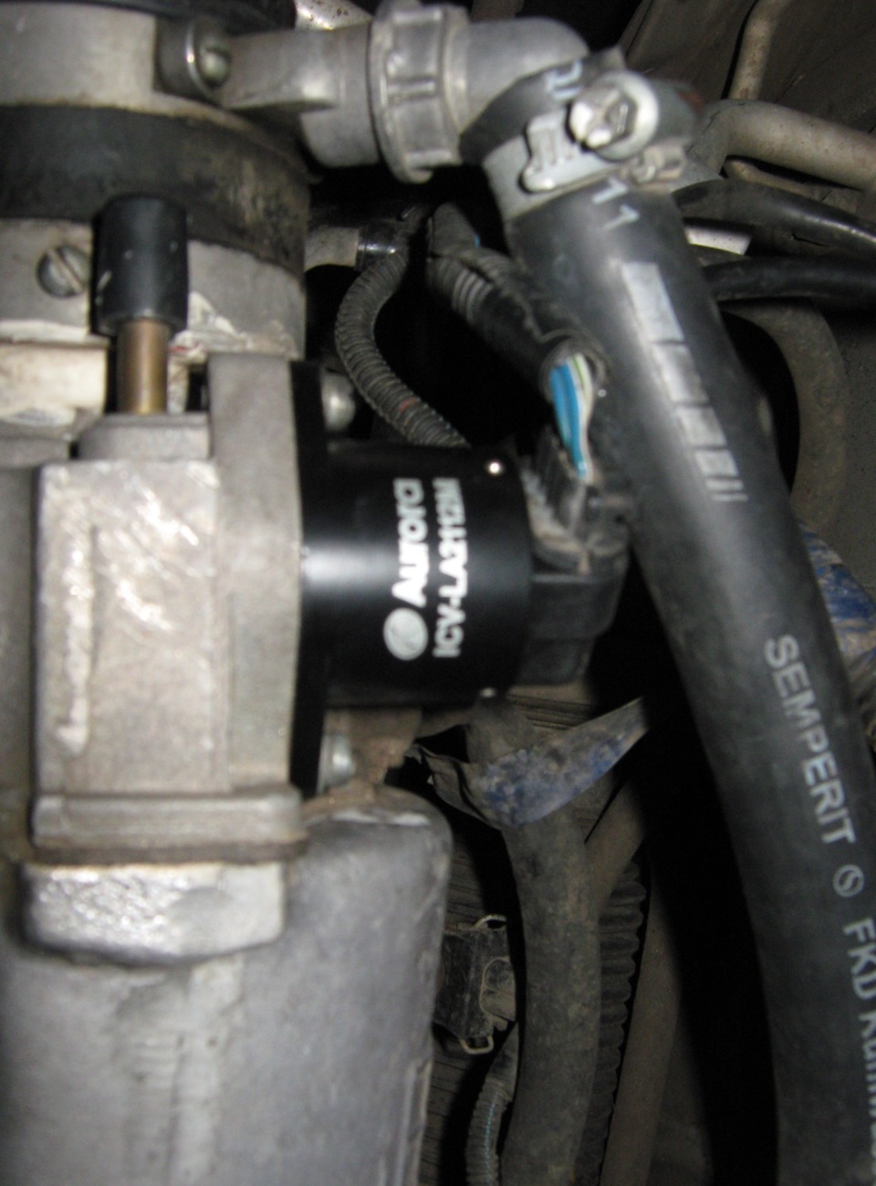 замена датчика хх и чистка газа)) — Daewoo Sens, 1,3 л, 2006 года ...