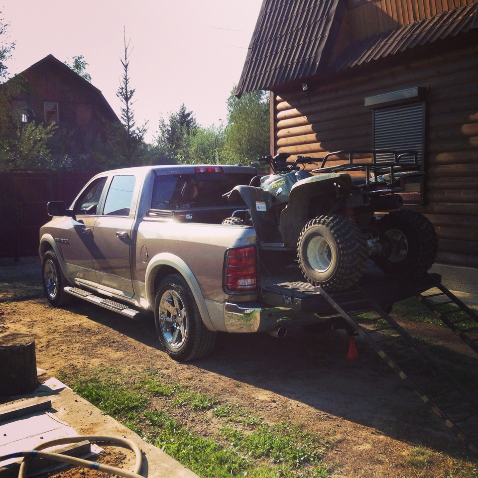 Сходни для квадроцикла ч.2 — Dodge Ram, 5,7 л, 2009 года | аксессуары ...