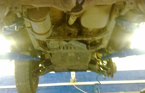 Car underbody protection  - Toyota Land Cruiser Prado 30L 1998