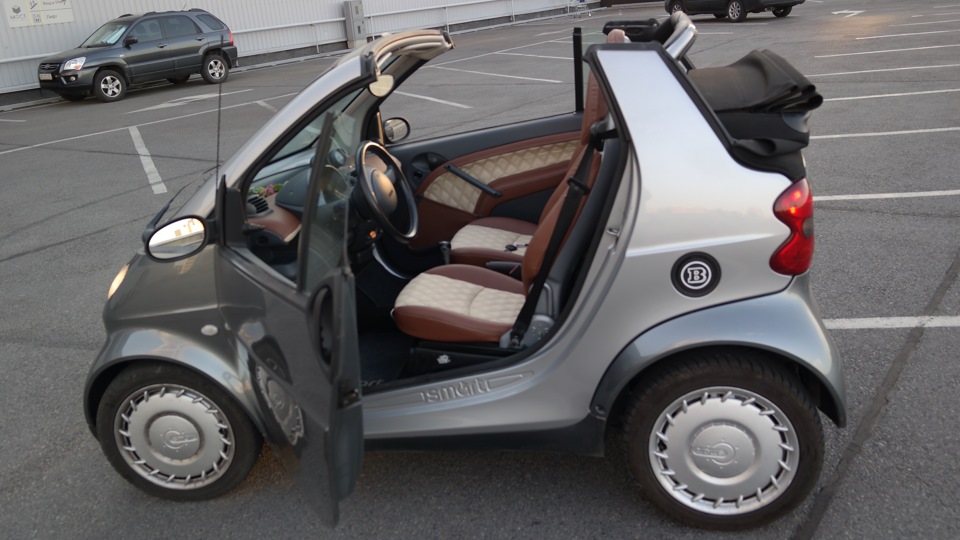 Откуда берется конденсат под пассажирским ковриком? — Smart City, 0,8 л ...