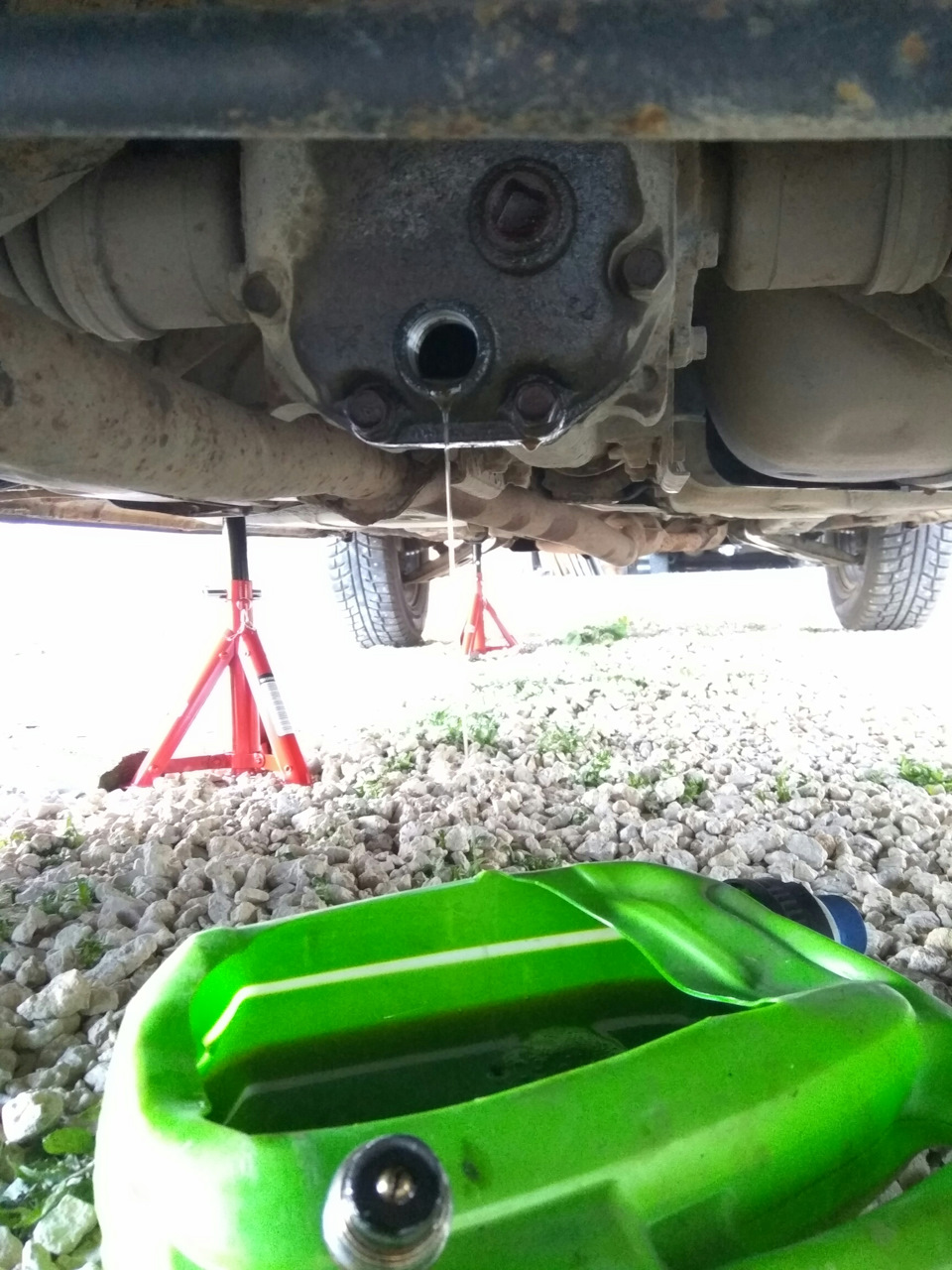 Замена масла в редукторе. — Subaru Forester (SF), 2 л, 1998 года ...