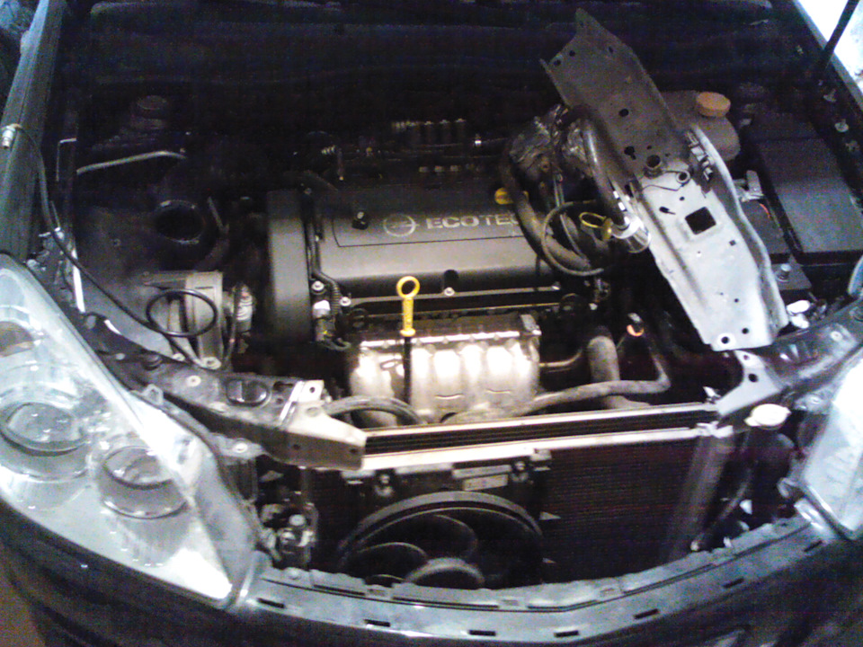 замена прокладки теплообменника Z18XER — Opel Astra H, 1,8 л, 2010 года ...