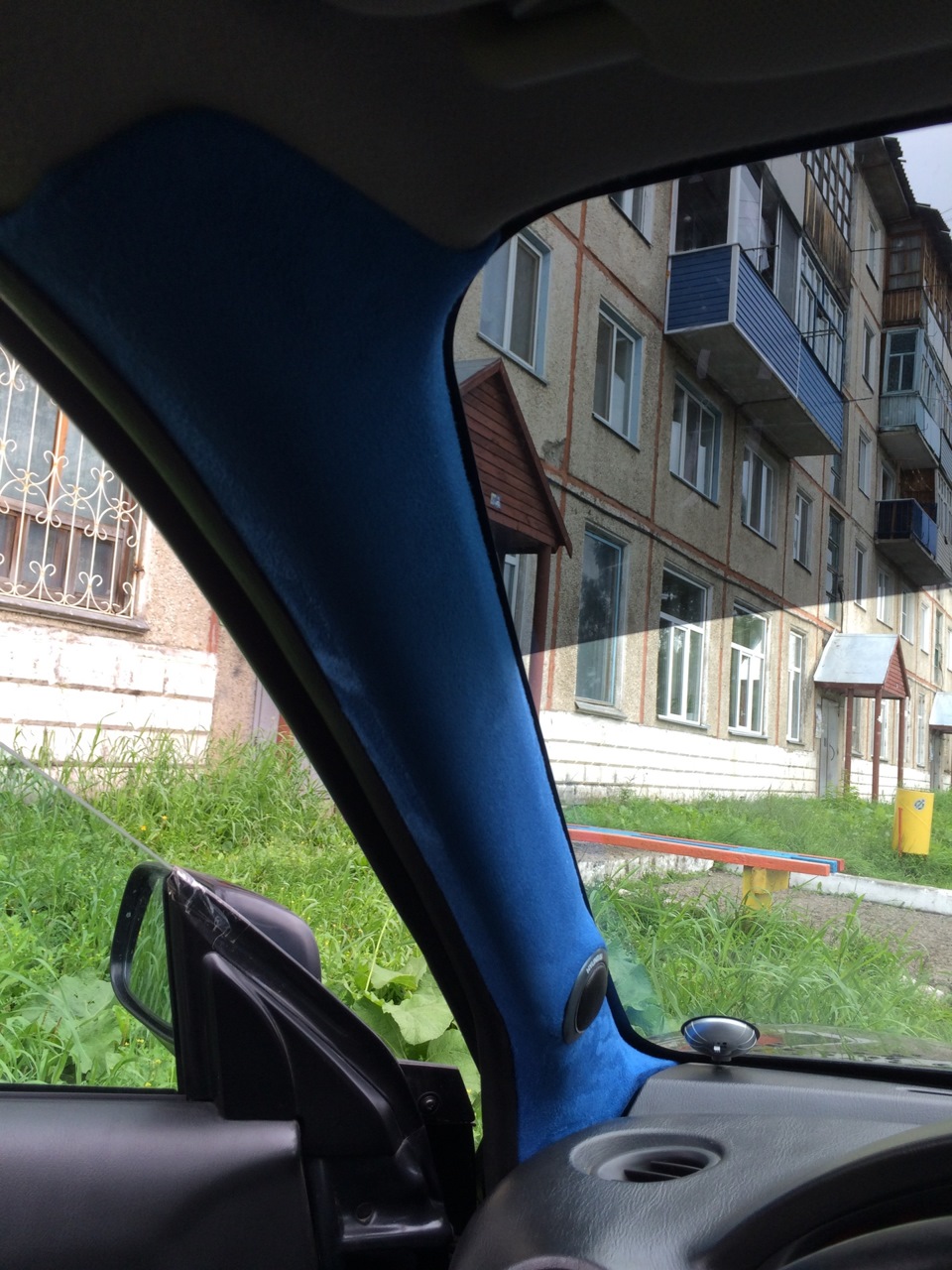 в машине — Subaru Impreza WRX STI (GD)
