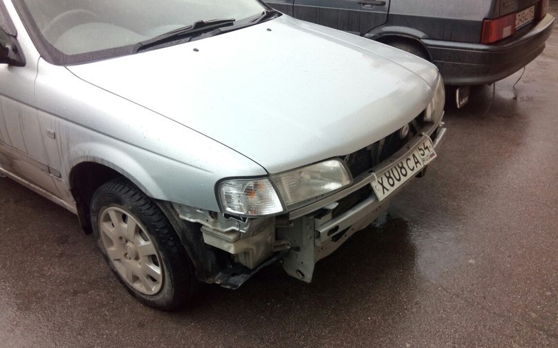 Привет кювет или повод к ребилду — Nissan Sunny (B15), 1,5 л, 2000 года ...