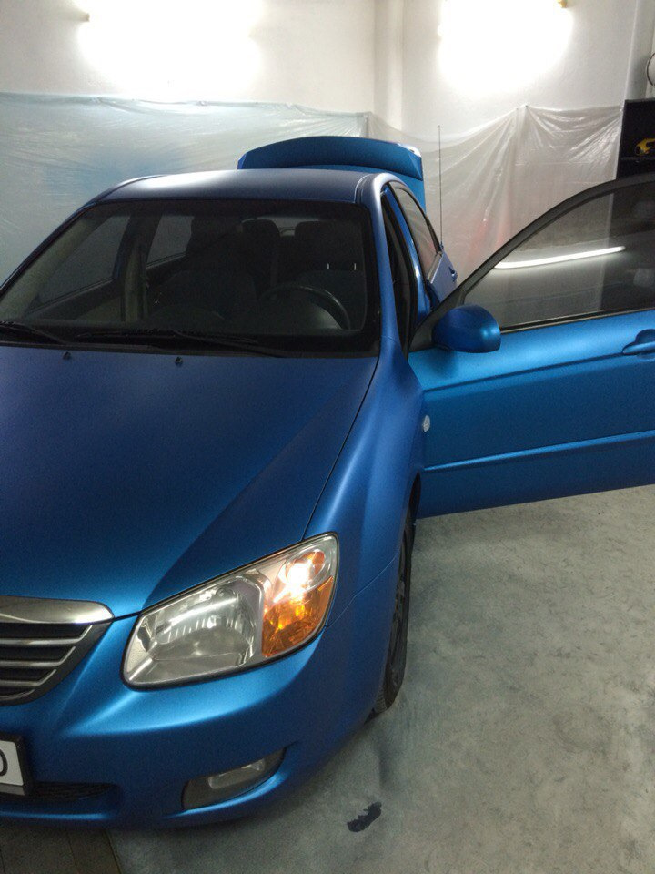 Красим жидкой резиной DEMPINOX — KIA Cerato (1G), 2 л, 2007 года ...