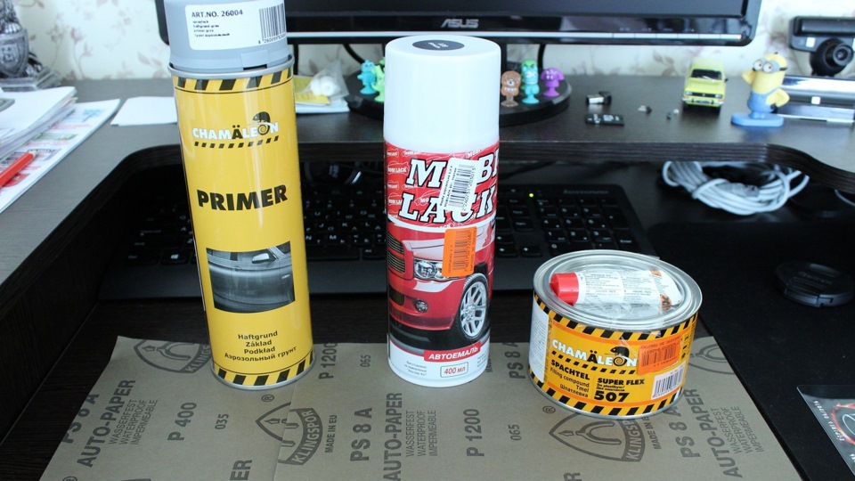 Покраска значков и установка второй фары заднего хода — Mazda 3 (1G) BK ...