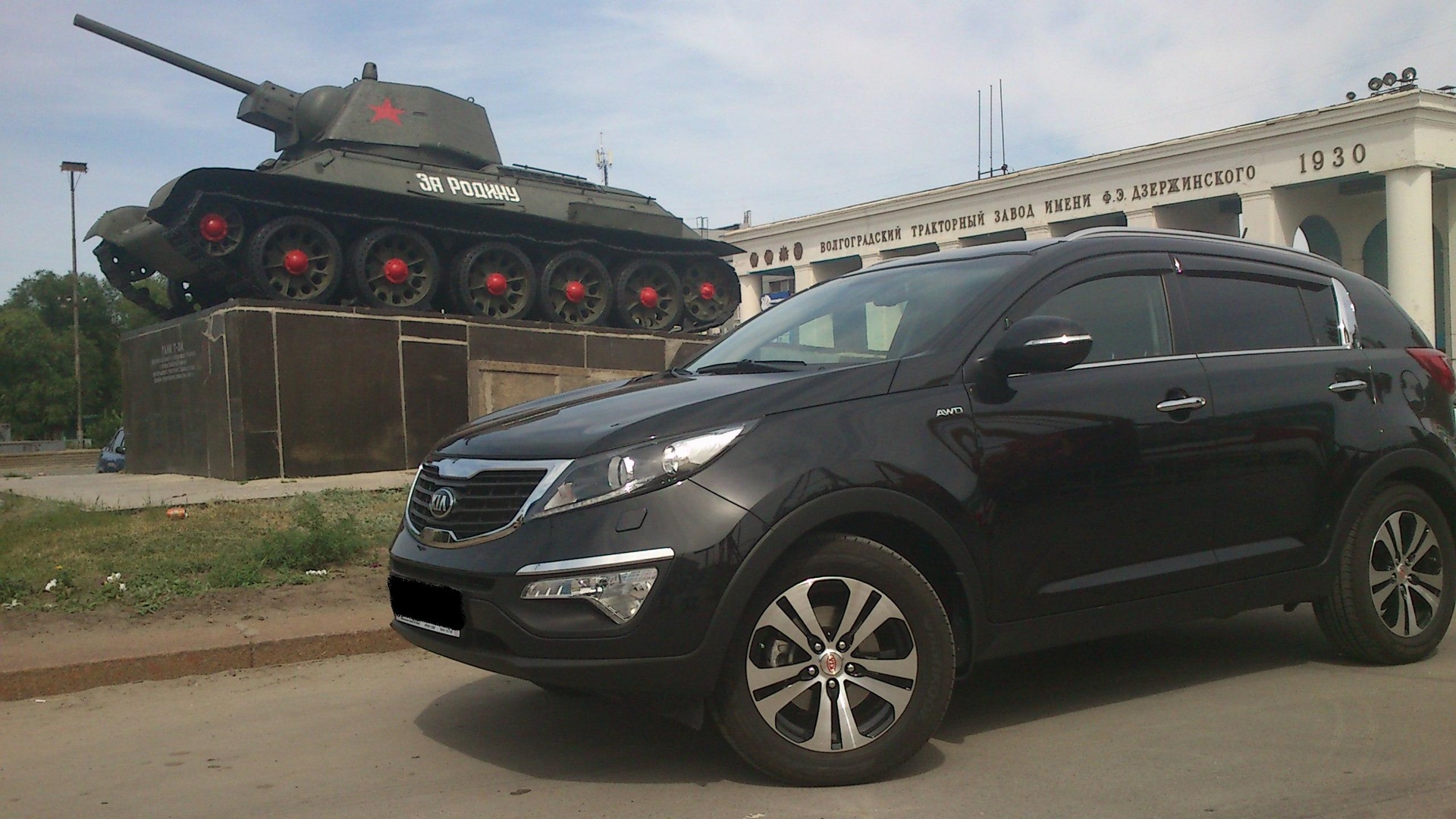 KIA Sportage (3G) 2.0 бензиновый 2012 | Черный танк на DRIVE2