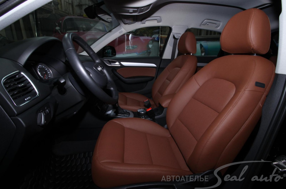 Пошив кожаного салона для Audi Q3 — SealAuto на DRIVE2