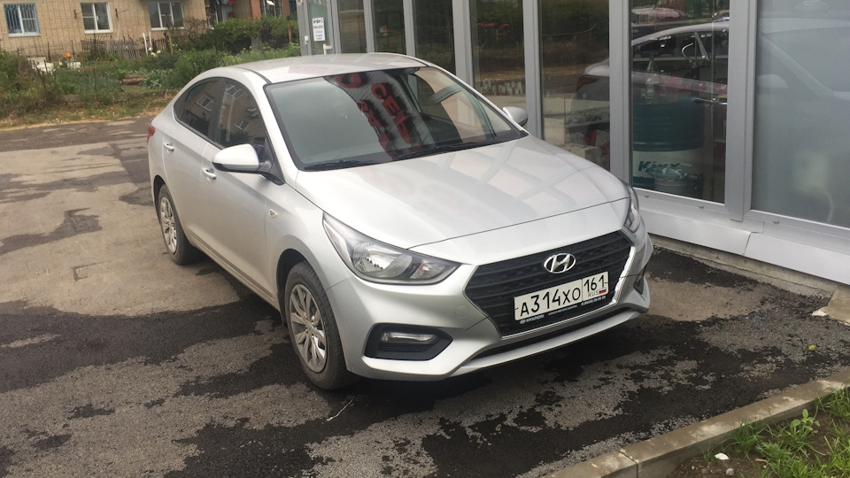 Скрип при торможении — Hyundai Solaris (2G), 1,4 л, 2017 года ...