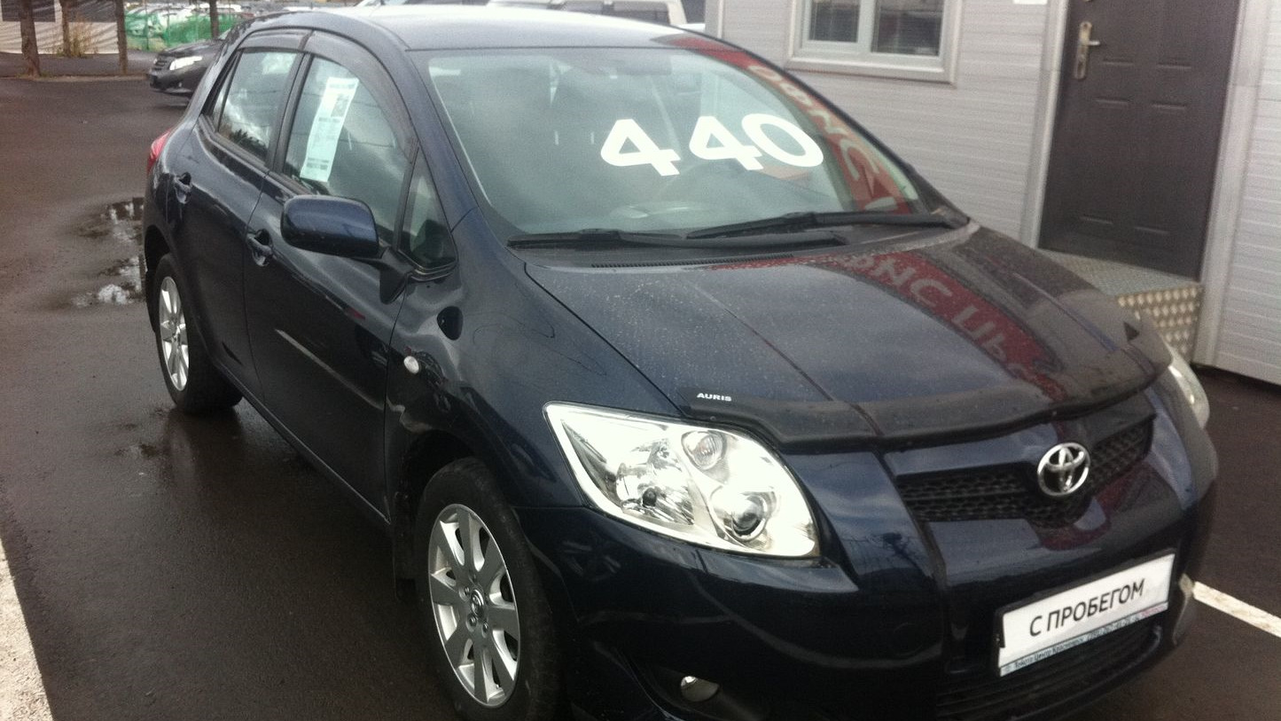 Toyota Auris (1G) 1.6 бензиновый 2008 | на DRIVE2