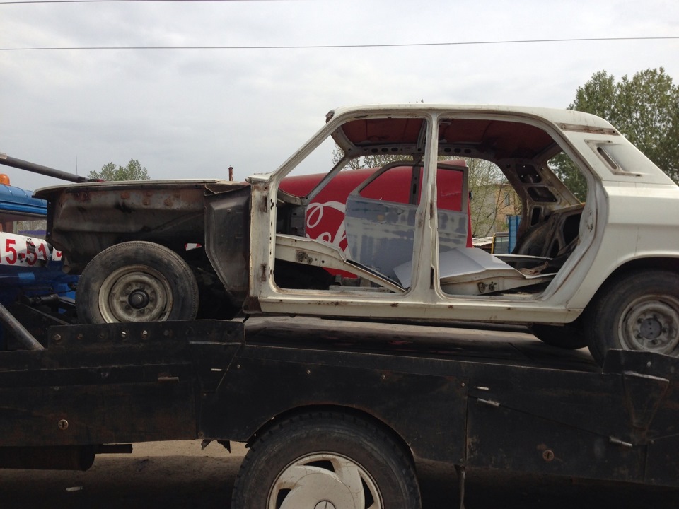 Едим на полную пескоструйную обработку — ГАЗ 2401, 2,4 л., 1980 года ...