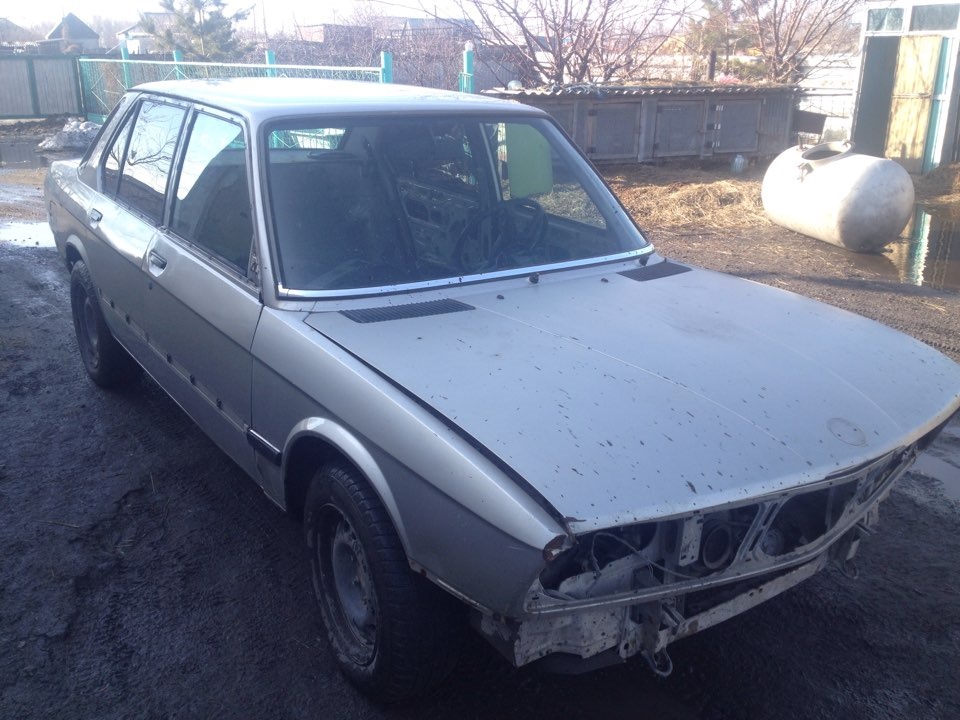 Нууу всё бандюгу увез;) — BMW 5 series (E28), 2,5 л, 1984 года | своими ...