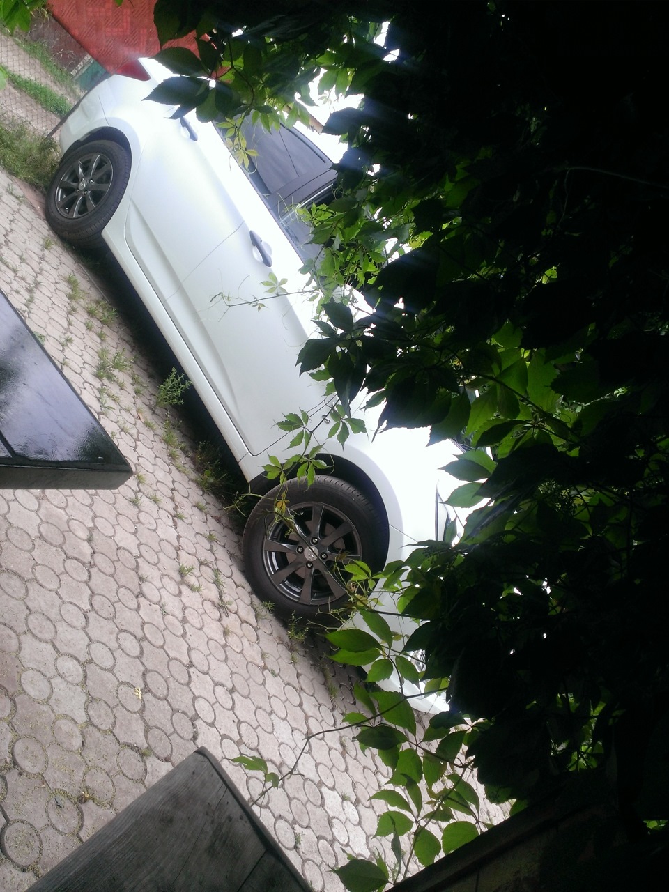 Сетка в бампер — Hyundai Solaris (1G), 1,6 л, 2013 года | своими руками ...