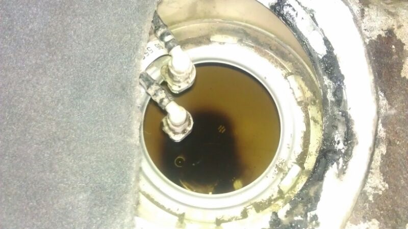 Замена фильтра бензина — Chevrolet Lacetti Sedan, 1,8 л, 2008 года ...