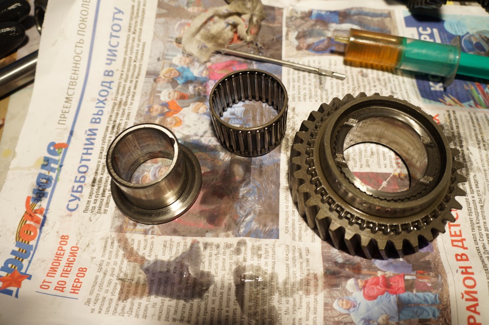 Отчёт по переборке MКПП w58/w57 часть 5 Сборка вторичного вала — Lexus ...