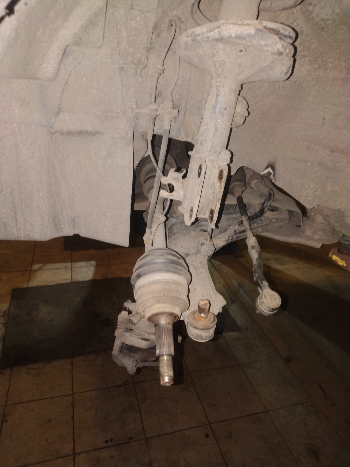 Замена Подшипника Ступицы — Chevrolet Lacetti Sedan, 1,8 л, 2007 года ...