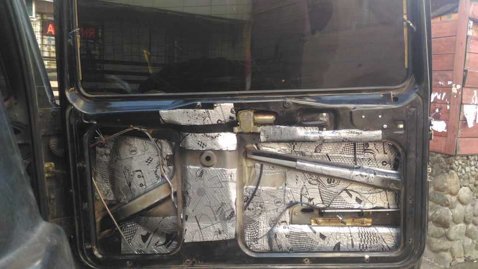 Шумоизоляция Патриота ч.1, Багажник и 5 дверь — УАЗ Patriot, 2,7 л ...