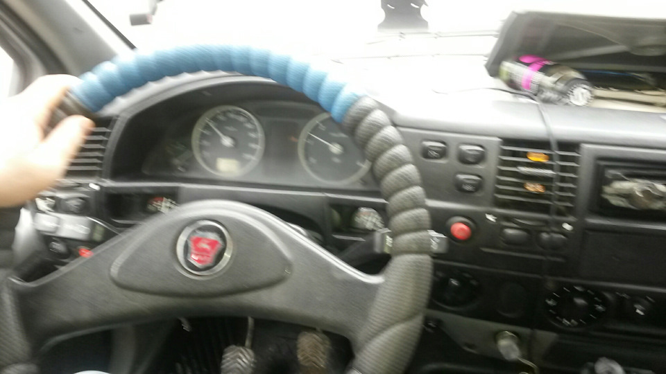 Оплетка на руль — ГАЗ Валдай, 3,8 л, 2012 года | другое | DRIVE2