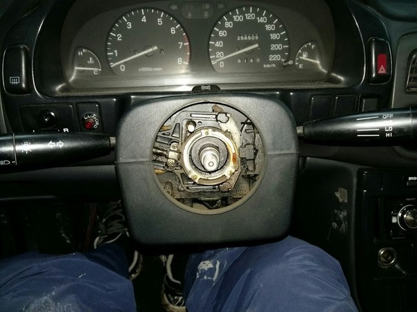 Как снять руль субару легаси Поменял руль от Легаси BL - Subaru Impreza (GC, GF), 1,8 л, 1995 года аксессуары