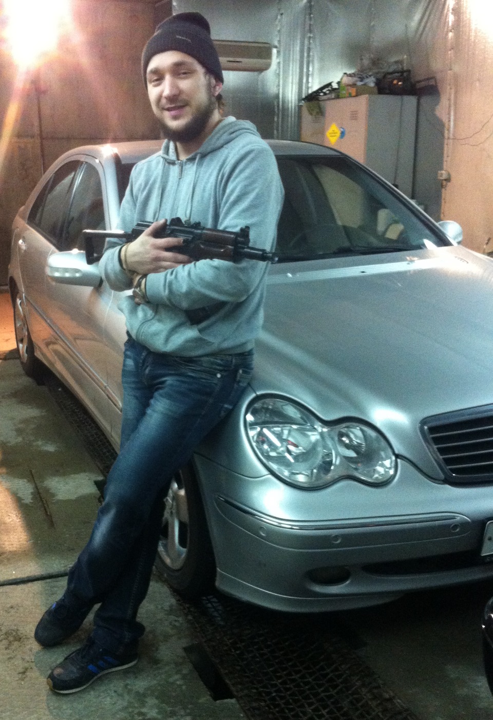 не брызгает омыватель ?! — Mercedes-Benz C-class (W203), 2 л, 2001 года ...