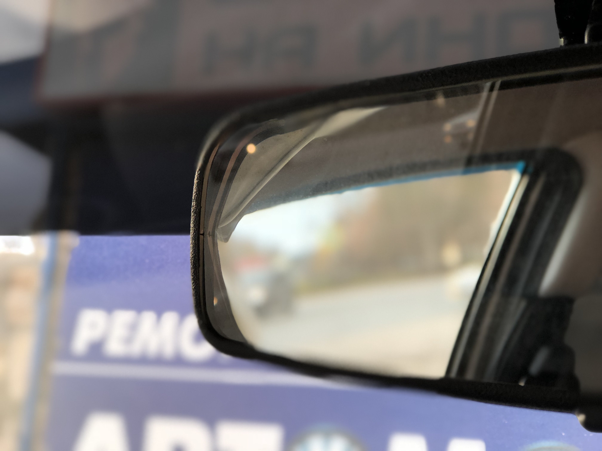 Зеркало заднего вида «ПОТРАЧЕНО» — Lada Калина Хэтчбек (1G), 1,6 л ...