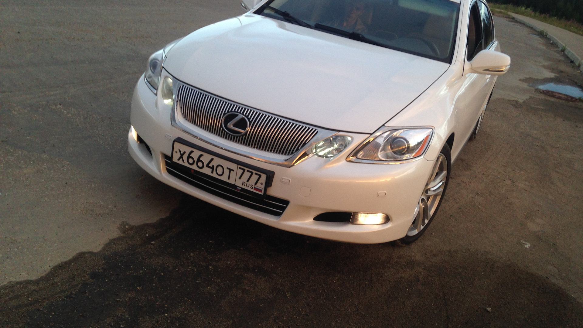 Lexus GS (S190) 3.0 бензиновый 2008 | Белая ракета на DRIVE2