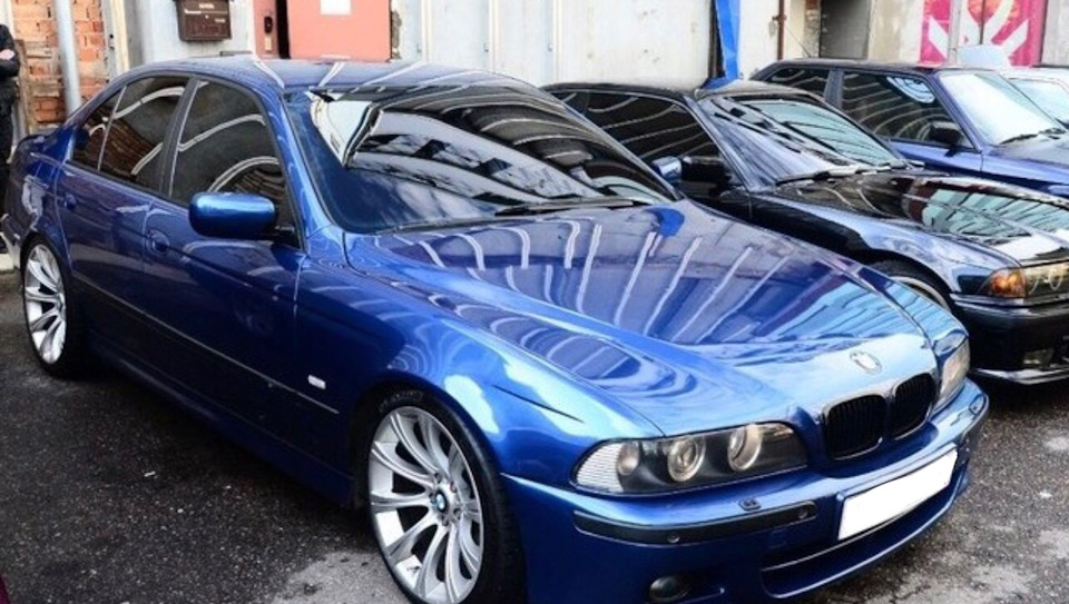 Что за цвет? — BMW 5 series (E39), 2 л., 1998 года | просто так | DRIVE2