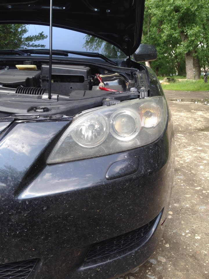 Полировка фар пастой) — Mazda 3 (1G) BK, 1,6 л, 2005 года | своими ...