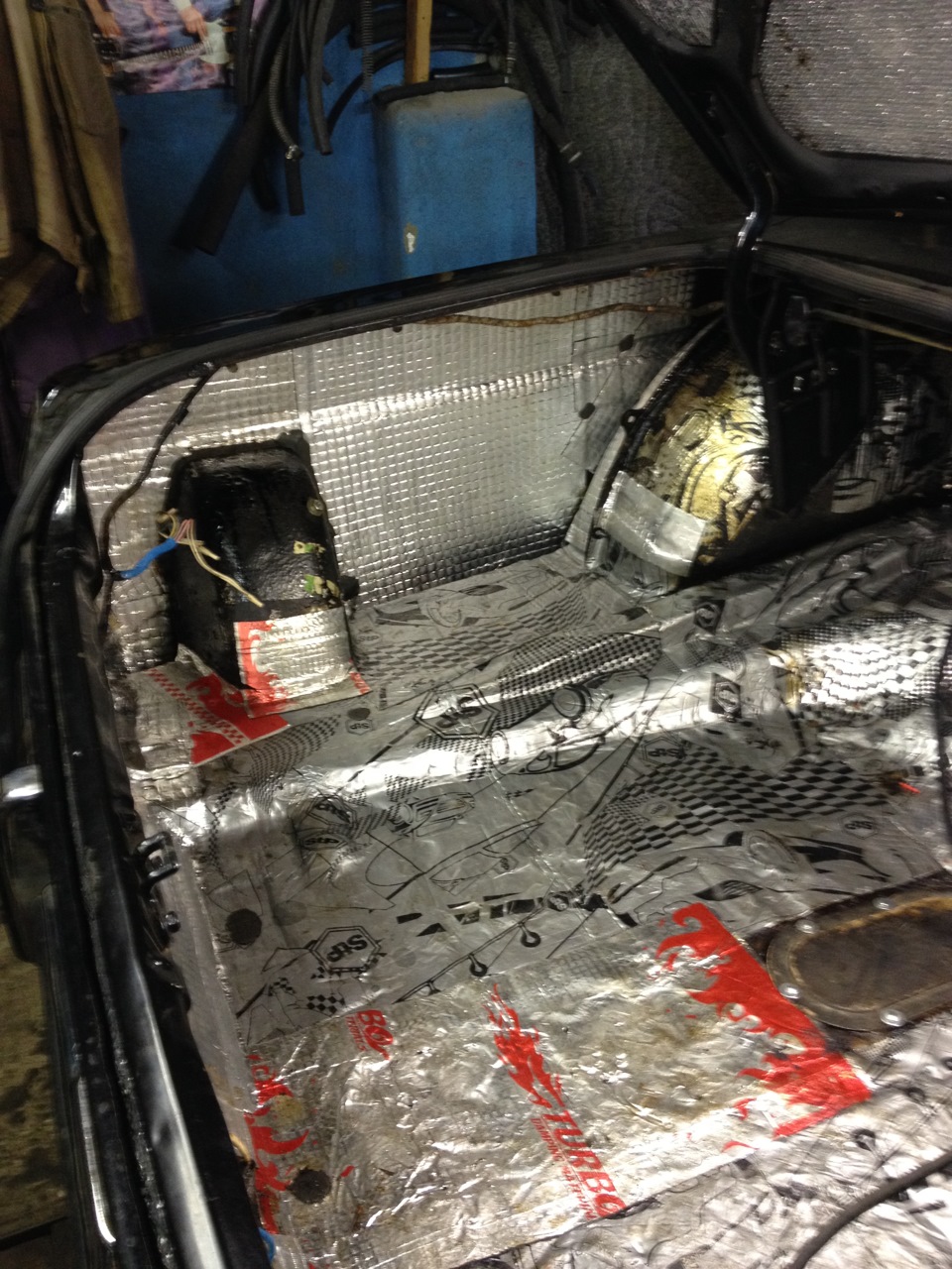 Черная Волга V8 Багажник — ГАЗ 2410, 2,4 л, 1990 года | своими руками ...