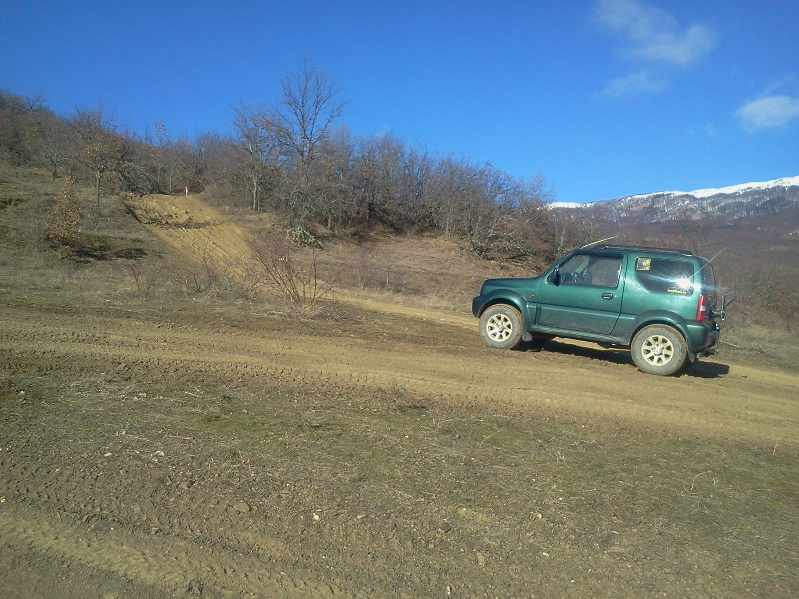 Джим в Крымских горах — Suzuki Jimny, 1,3 л, 2001 года | покатушки | DRIVE2