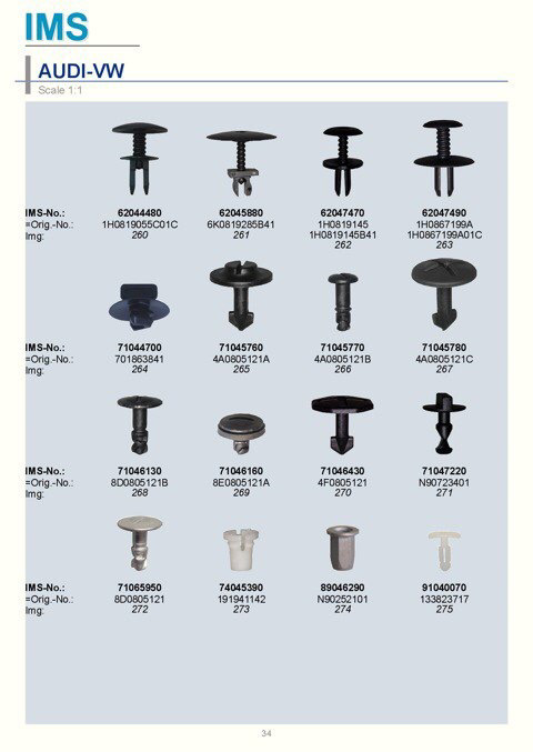 Мелочевка с артикулами VW-AUDI — Volkswagen Passat B6, 2 л, 2007 года ...