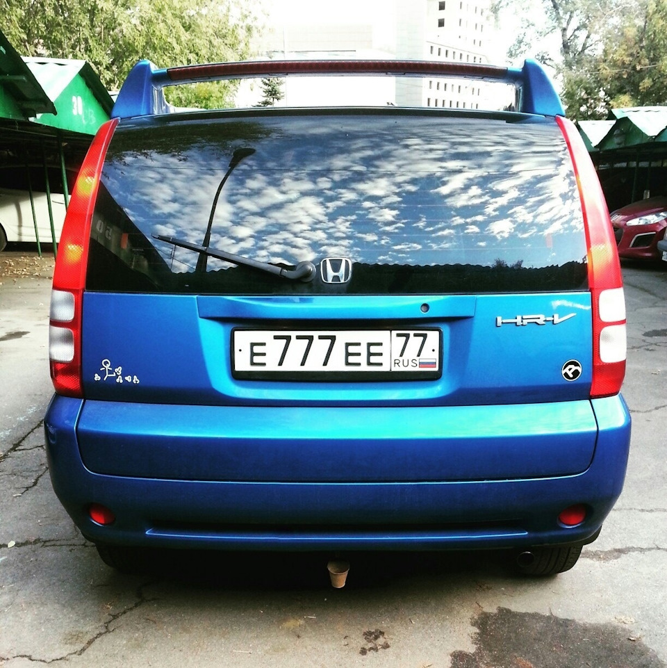 задний дворник + небольшое ТО — Honda HR-V (1G), 1,6 л, 2004 года ...