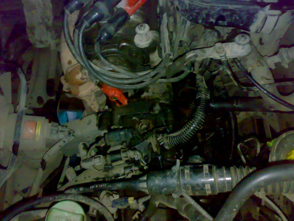 Разборка термостата… — Volkswagen Polo Mk3, 1,6 л, 1999 года | своими ...