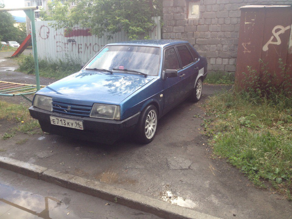 Самодельная Губа — Lada 21099, 1,5 л, 1996 года | тюнинг | DRIVE2