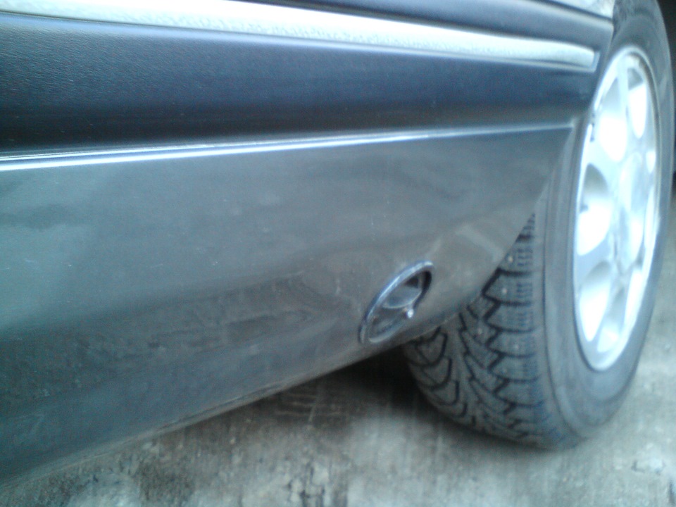 Трещина в бампере в прошлом. — Ford Sierra, 2 л, 1991 года | кузовной ...