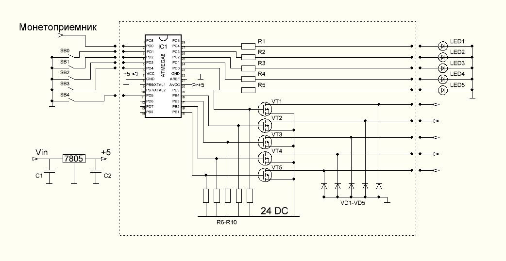 Ra n2led1 rc n2led1 схема