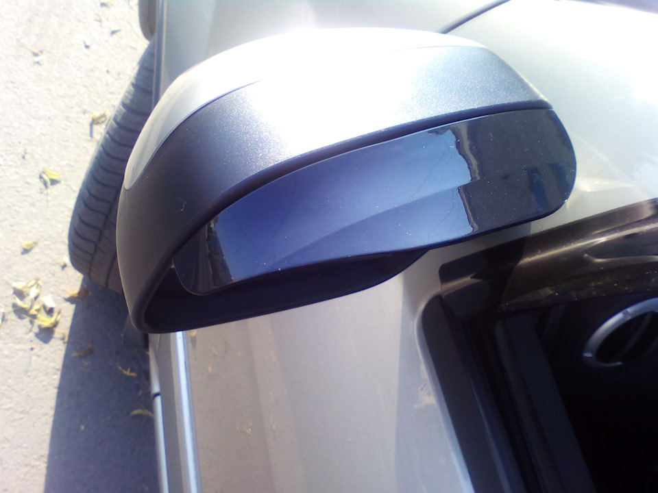 Накладки на боковые зеркала с али — Renault Logan (1G), 1,6 л, 2011 ...