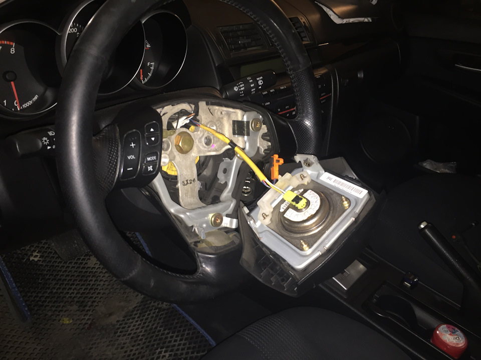 Nissan Primera P12 удалить ошибку подушки безопасности airbag / remove airbag error