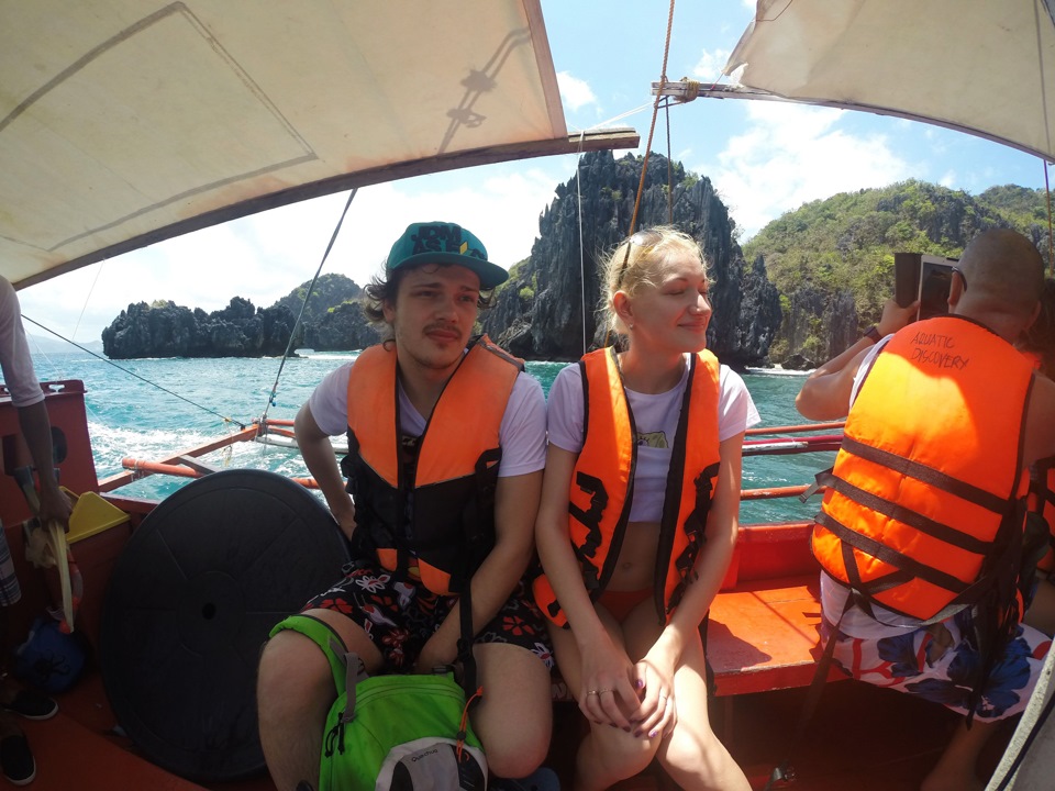 The Philippines nosebridge El Nido  April 2015