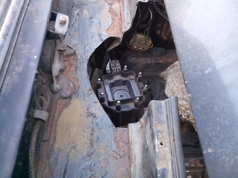 Новая дыра, ) ! чем заделать . — ГАЗ 2410, 5,7 л, 1986 года | тюнинг ...