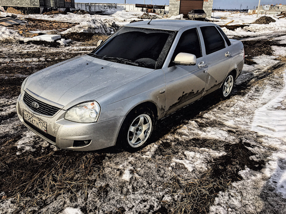 Обещанные фото на сликах. — Lada Приора седан, 1,6 л, 2014 года ...