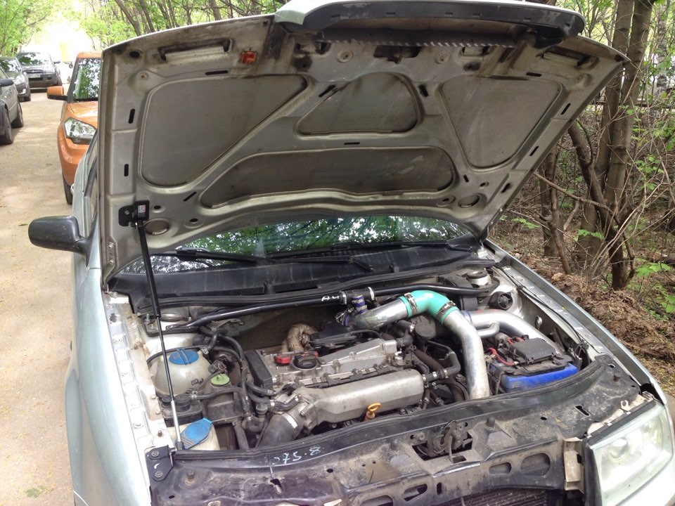 Упор капота "Техномастер" — Skoda Octavia A4 Mk1, 1,8 л, 2008 года ...