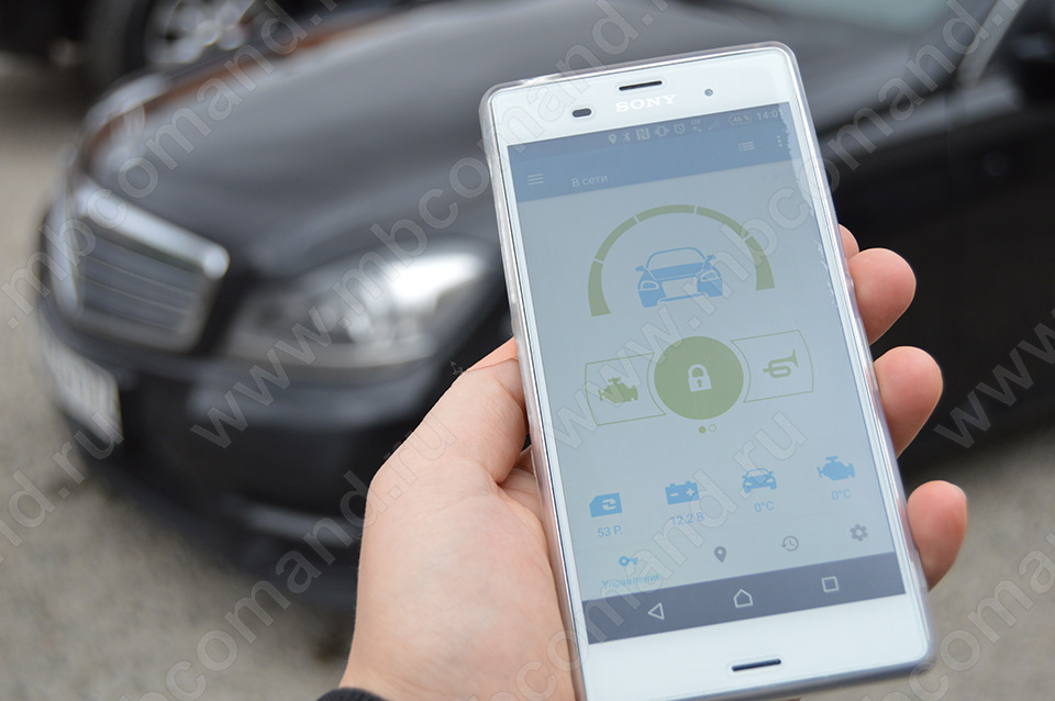 Автозапуск Мерседес с телефона — MB Comand на DRIVE2