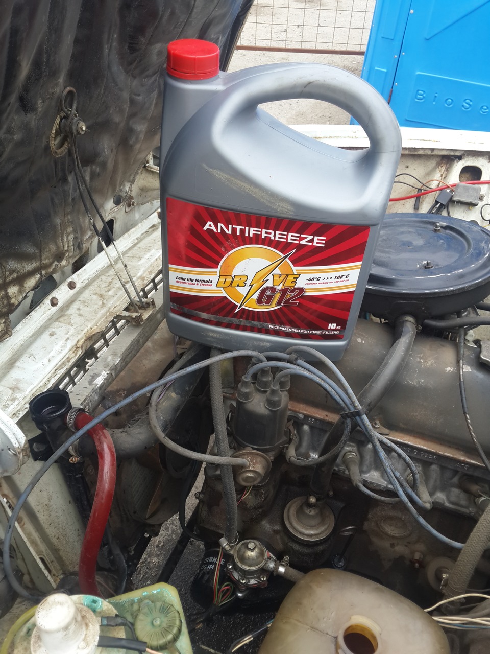 замена тосола на антифриз — Lada 21063, 1987 года | плановое ТО | DRIVE2