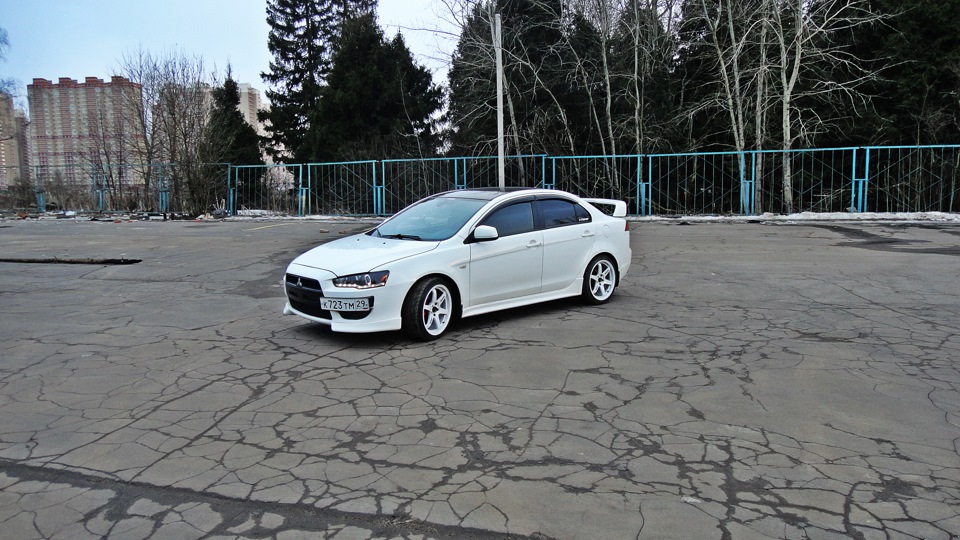 Фото в бортжурнале Mitsubishi Lancer X